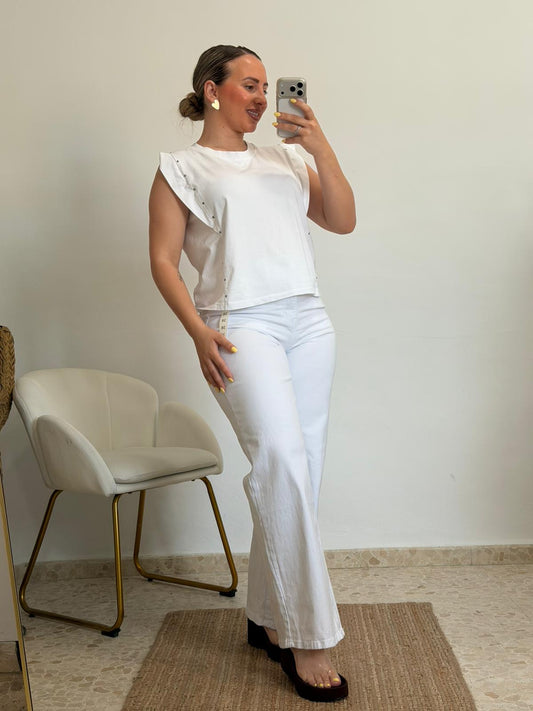 CAMISETA NEREA BLANCA
