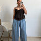 PANTALON AMERI GLOBO AZUL
