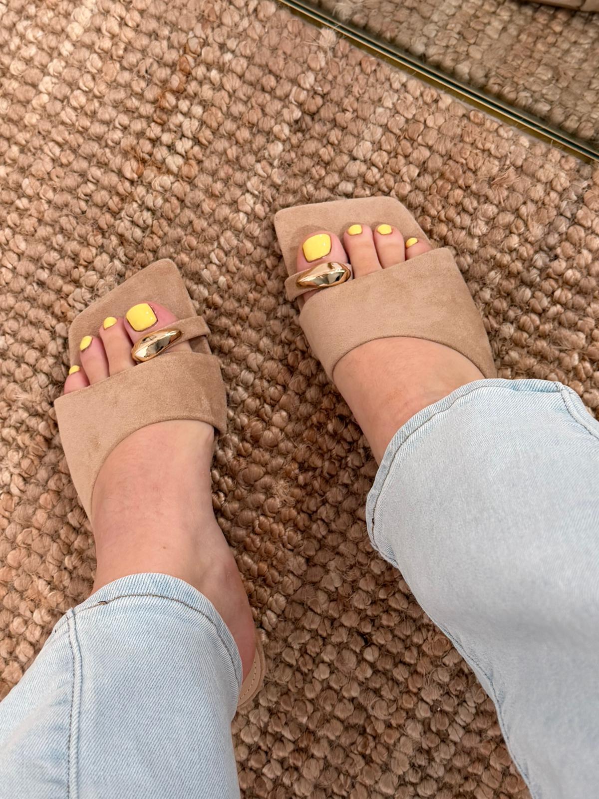 SANDALIAS ALMERIA BEIGE