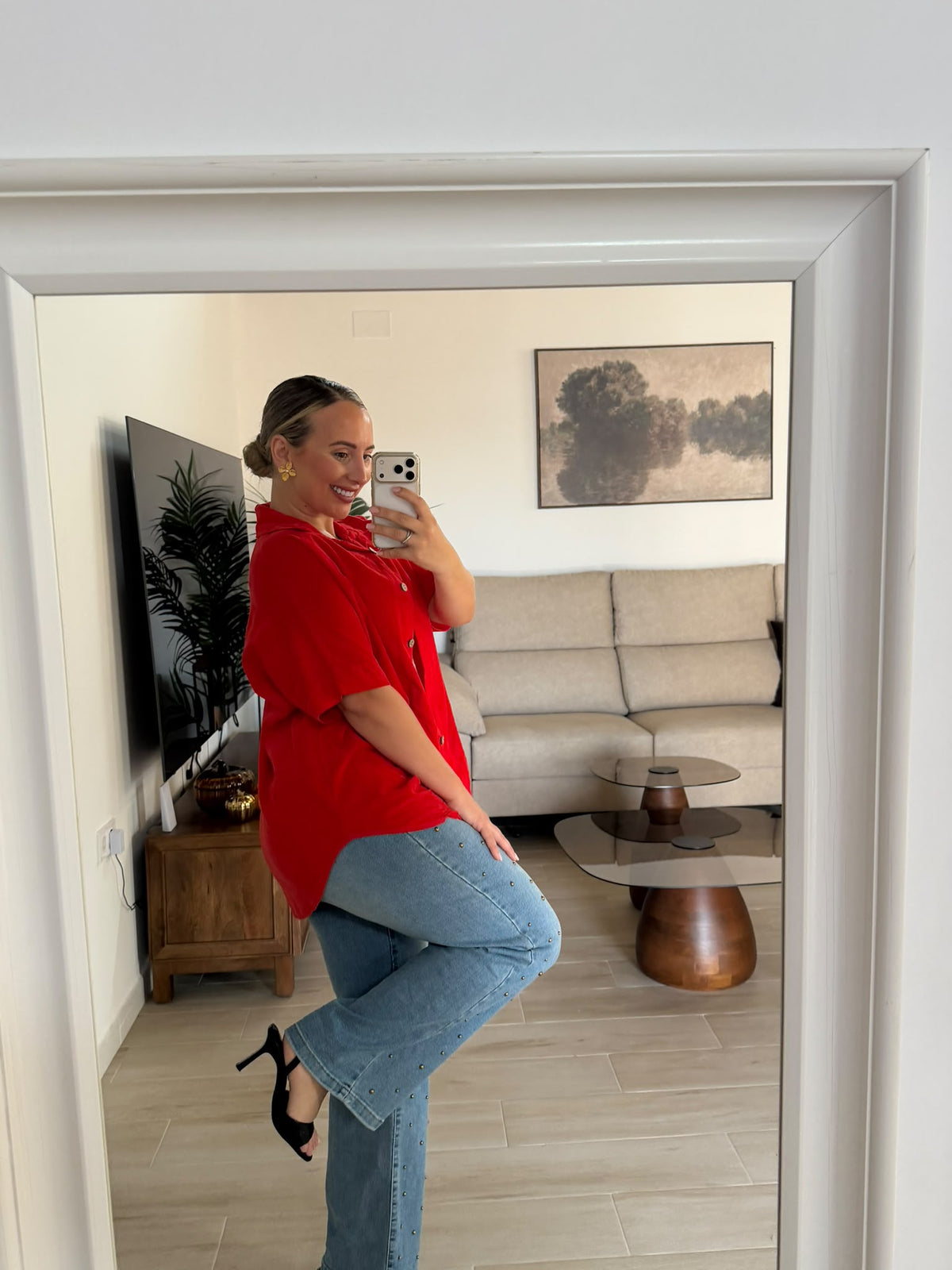 CAMISA PANA ROJA