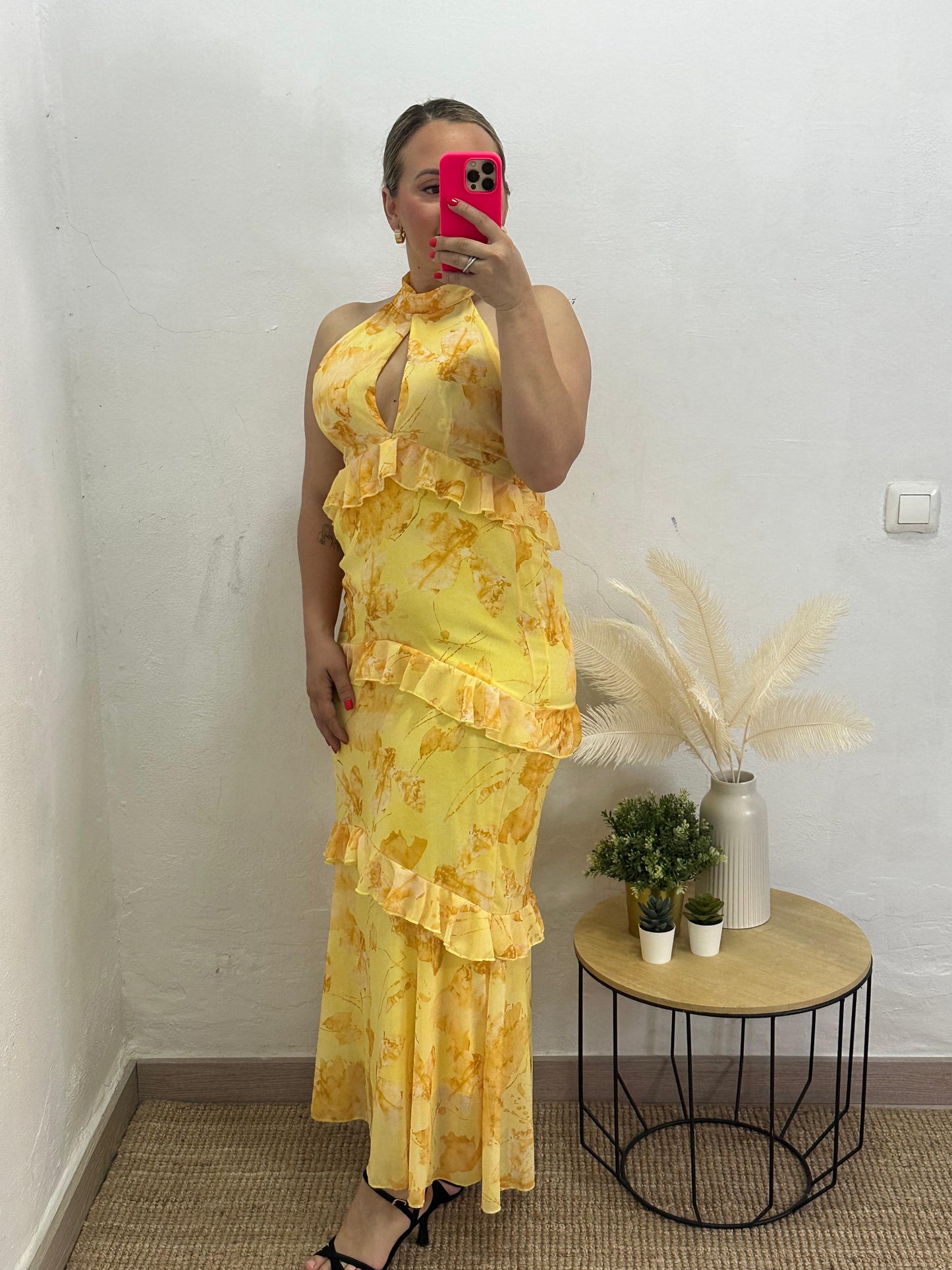 VESTIDO CARMEN AMARILLO