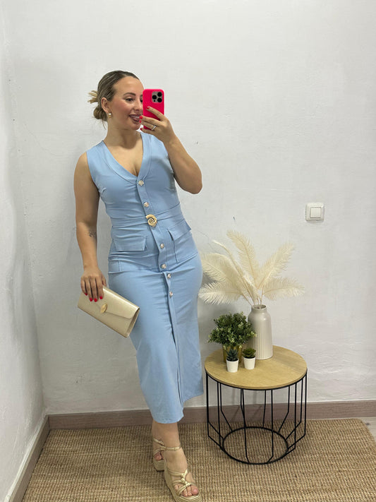 VESTIDO MARIA AZUL