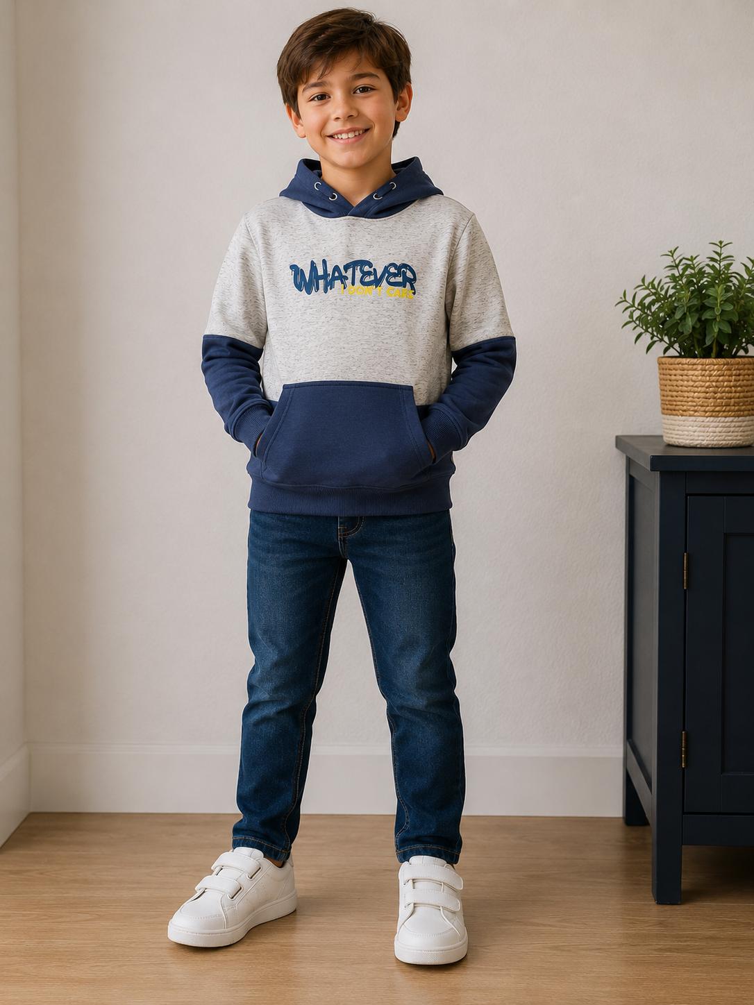 SUDADERA AZUL