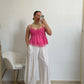 PANTALON AMERI GLOBO BLANCO