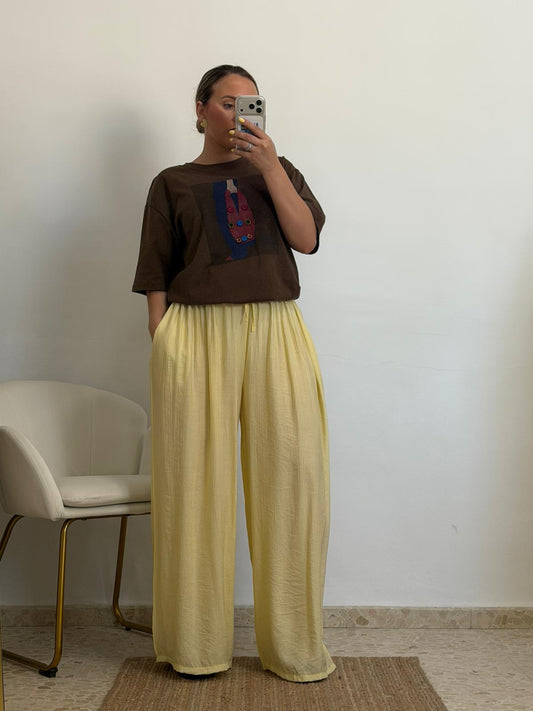 PANTALON AMERI AMARILLO