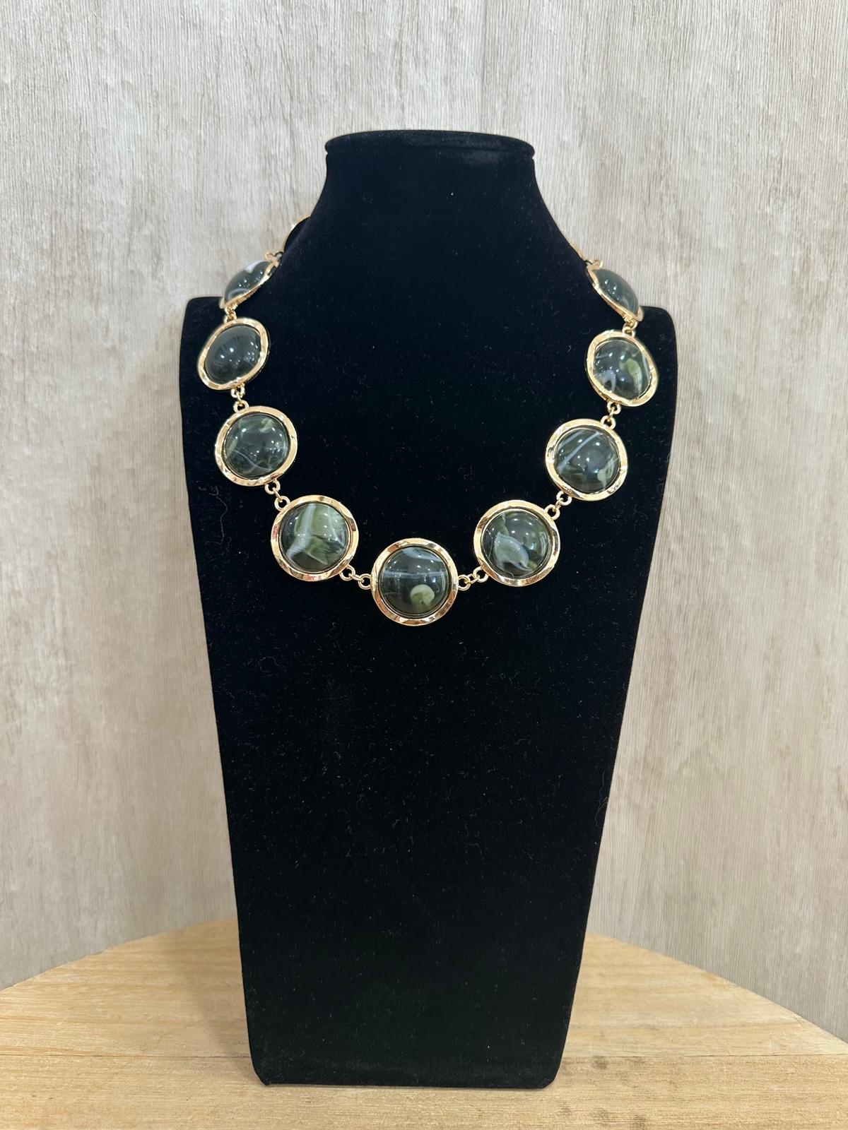 COLLAR CRISTAL VERDE