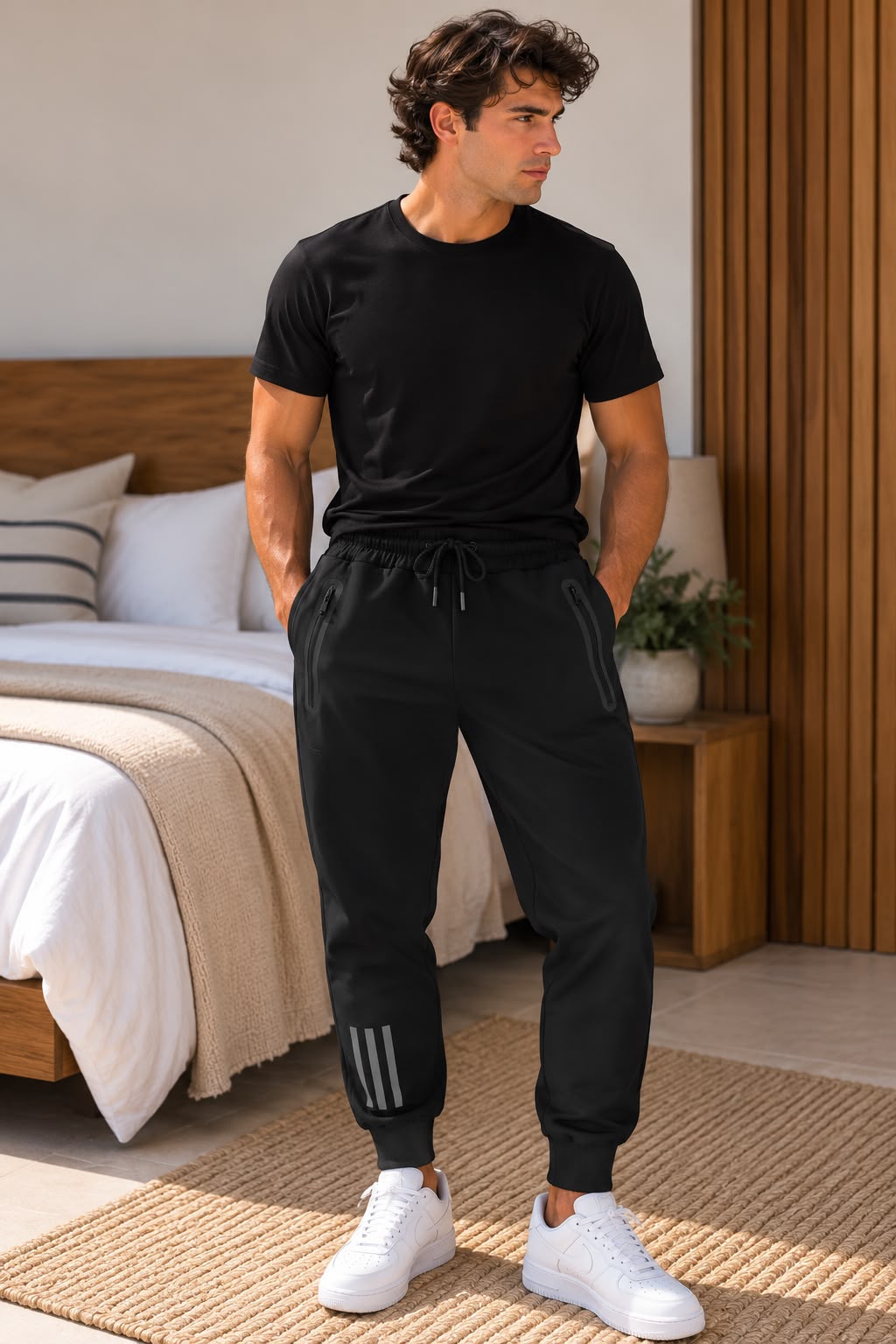 PANTALON DE CHANDAL NEGRO