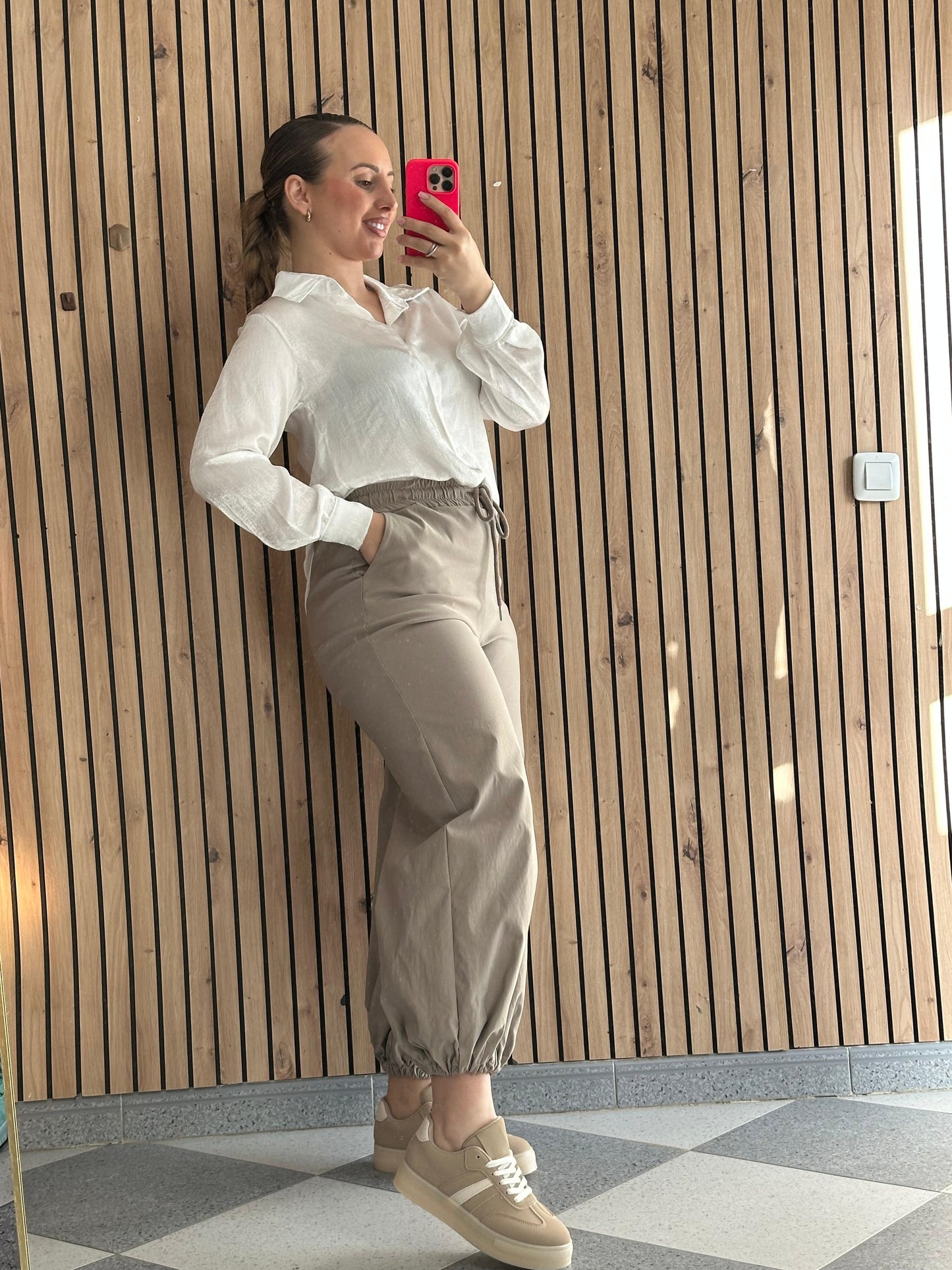 PANTALON VALENTINA  TAUPE