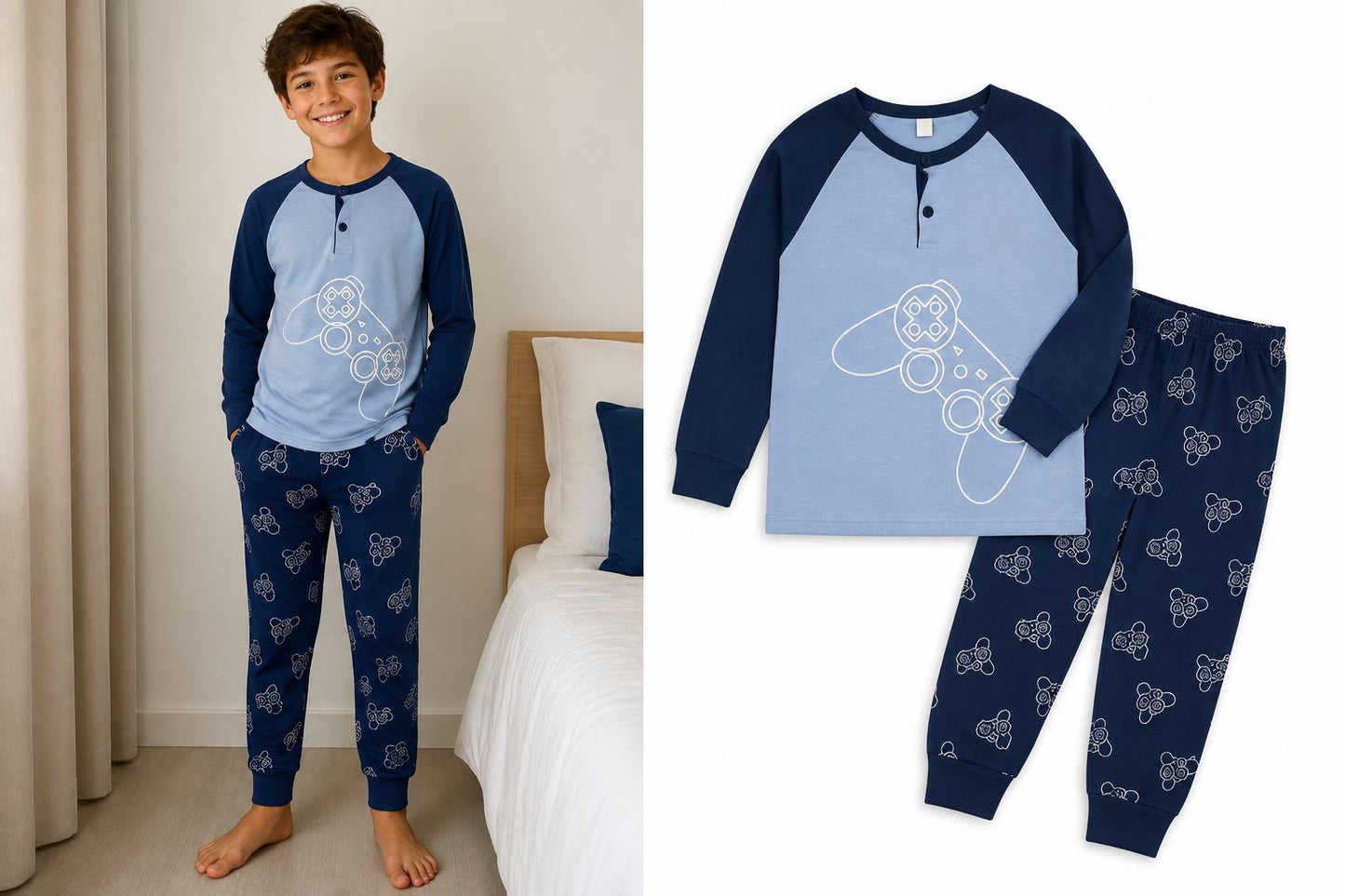 PIJAMA PLAY AZUL