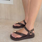 SANDALIA CAPRI MARRON CHOCOLATE
