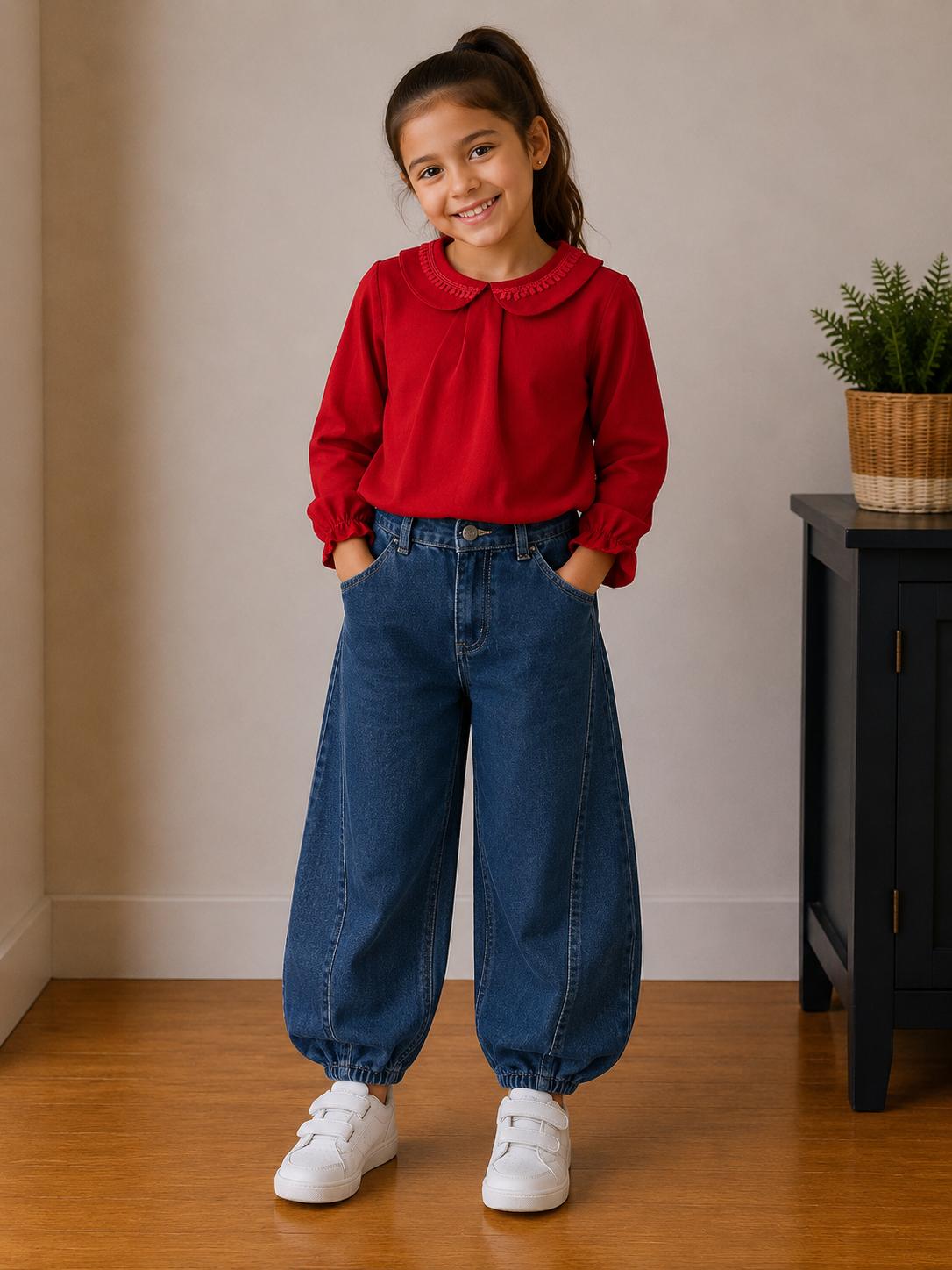 CAMISA ROJA NIÑA