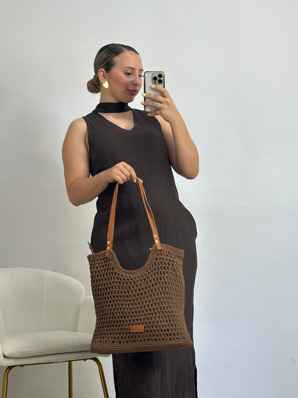 BOLSO CADIZ MARRON CHOCOLATE