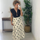 FALDA DE LUNARES