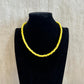 COLLAR PERLAS AMARILLO