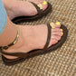 SANDALIAS MYKONOS MARRON