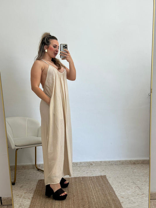 VESTIDO MARTINA BEIGE