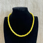 COLLAR PERLAS AMARILLO