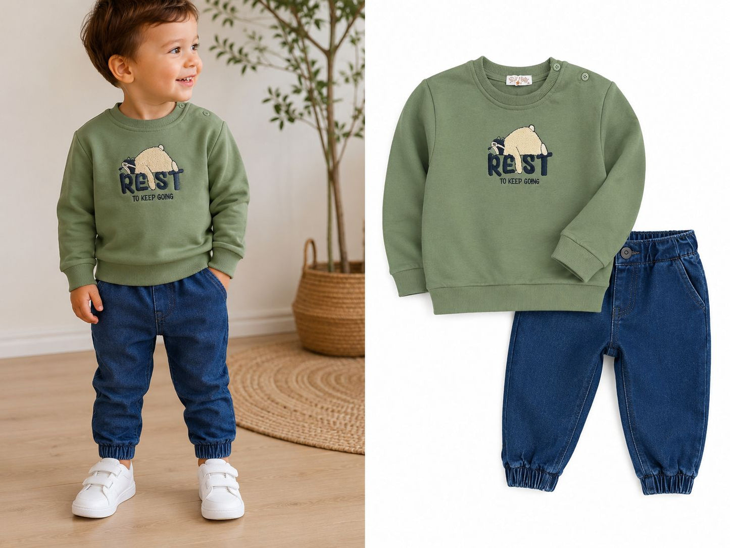 CONJUNTO MINI REST VERDE