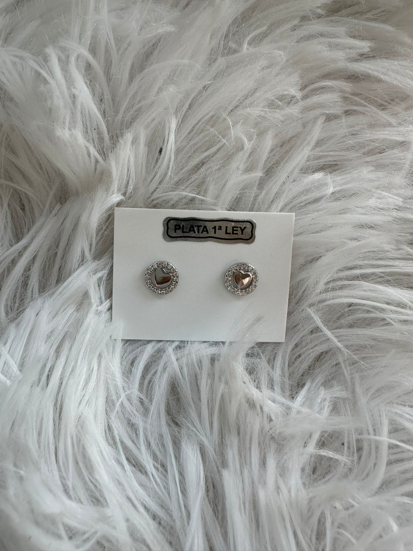 PENDIENTE PLATA CORAZON