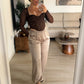 PANTALON SATEN CHAMPAN