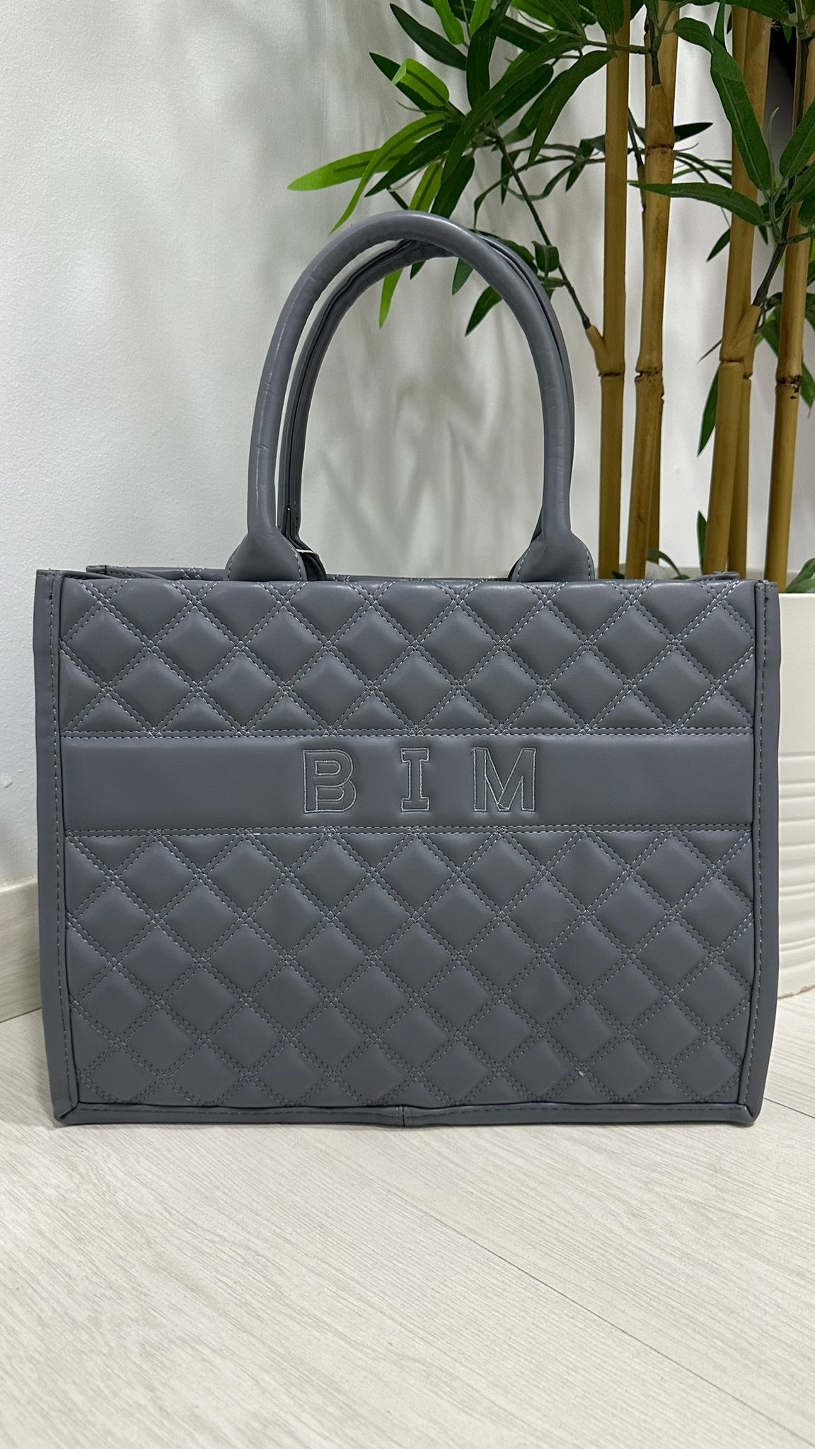 BOLSO TOTE BIM GRIS