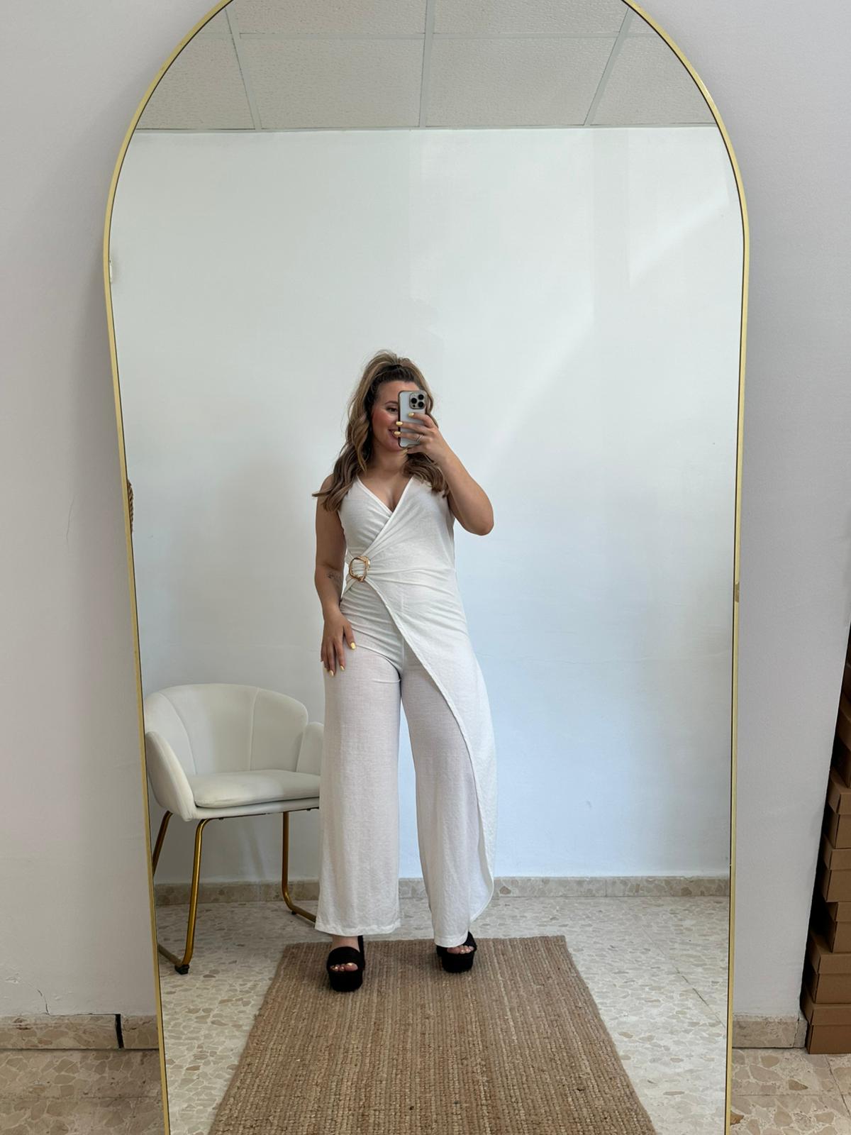 MONO HEBILLA BLANCO