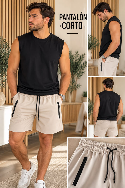 BERMUDAS BEIGE