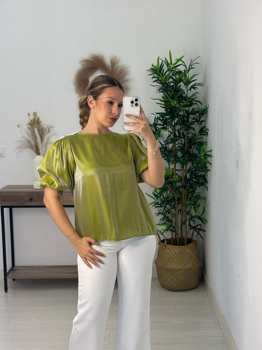 CAMISA GEMA VERDE