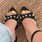 SANDALIA TACHUELAS NEGRO