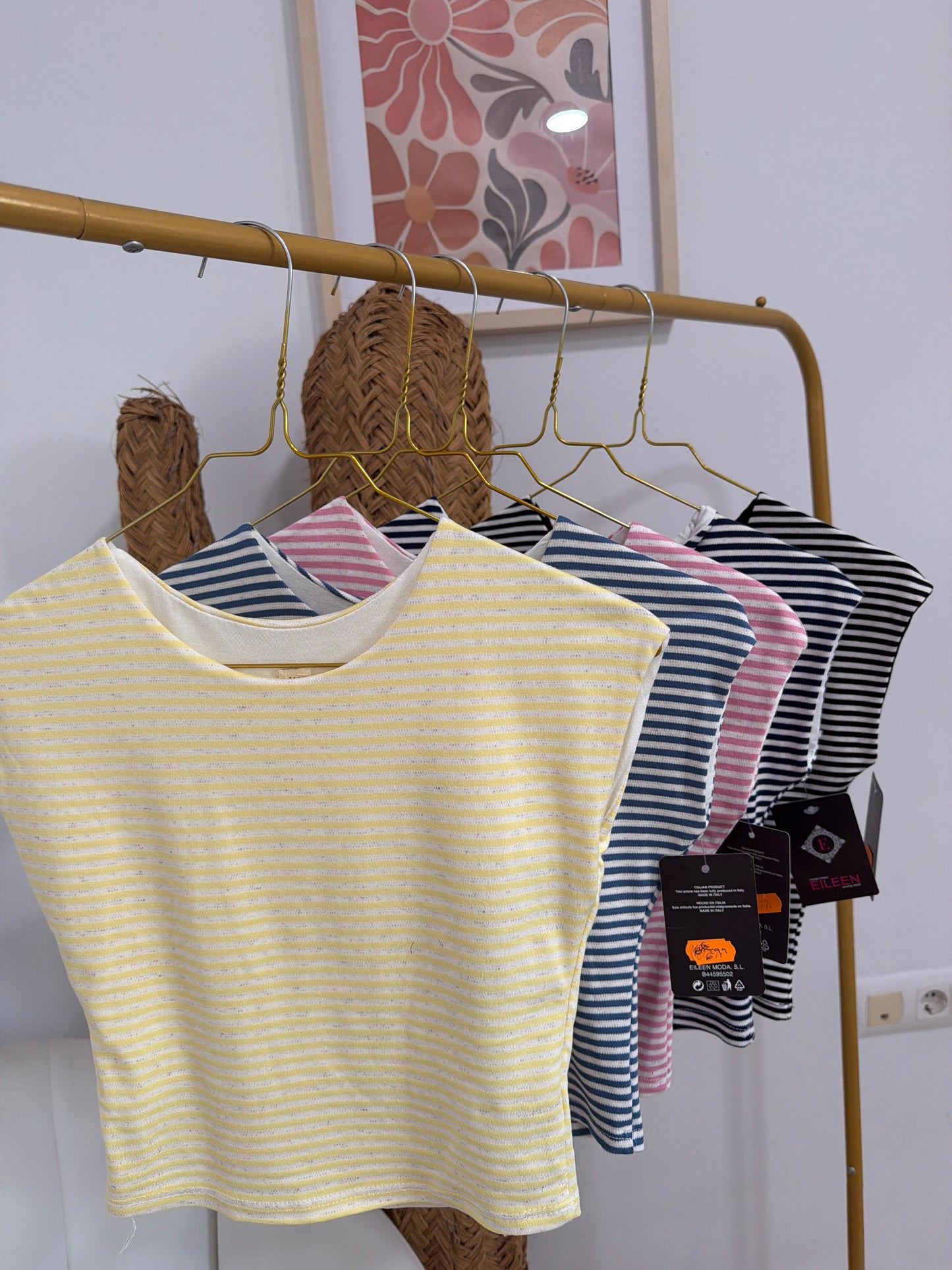 CAMISETA SHORT RAYAS (+ COLORES)
