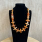 COLLAR ABALORIOS NARANJA