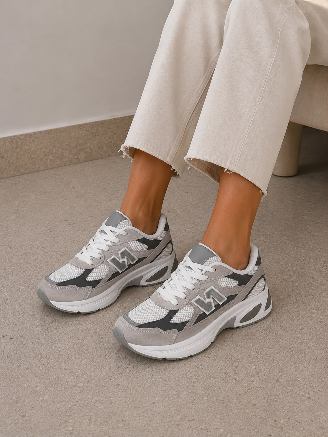DEPORTIVAS N GRIS