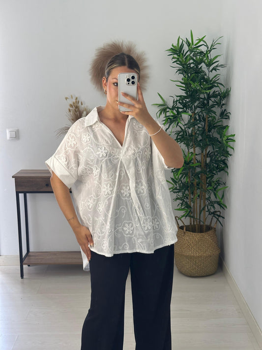 CAMISA BORDADA