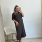 VESTIDO CAMISERO MARRON CHOCOLATE
