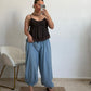 PANTALON AMERI GLOBO AZUL