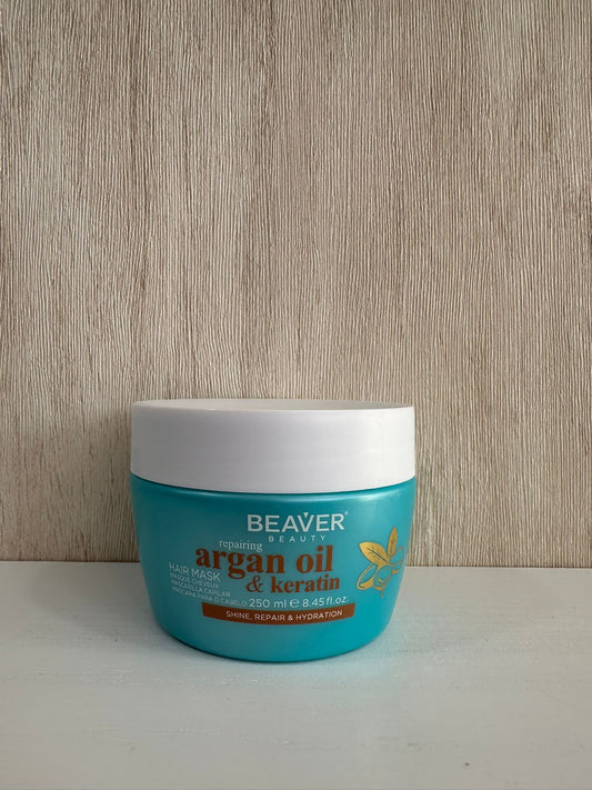 MASCARILLA DE RIZOS ACEITE DE ARGAN Y KERATINA