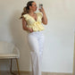 BLUSA CAYETANA AMARILLA