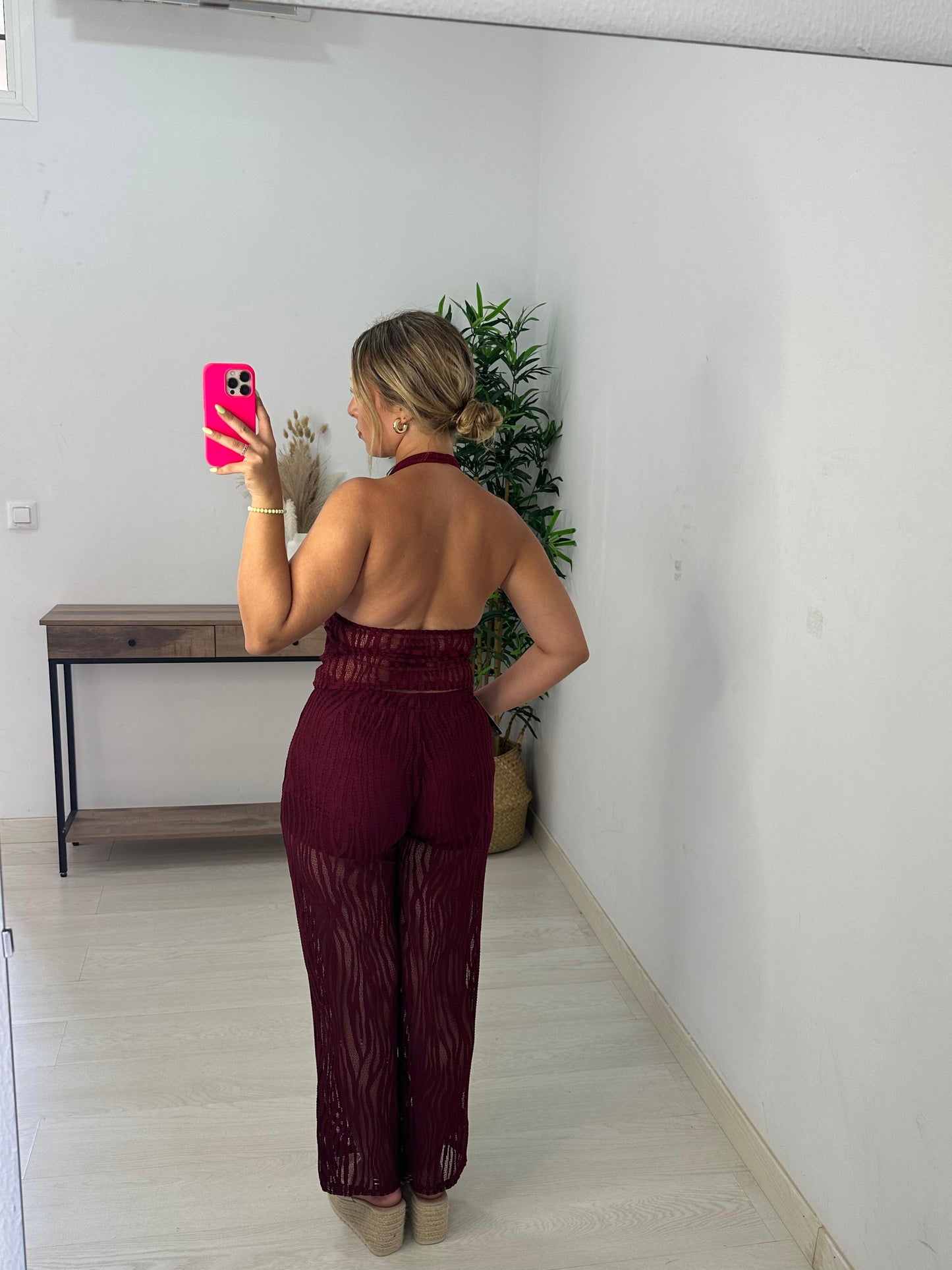 CONJUNTO BORA BORA BURDEOS
