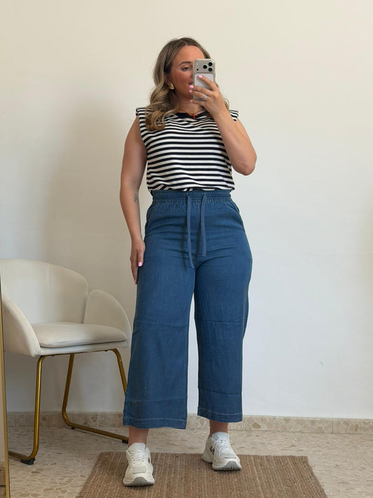 PANTALON VAQUERO FLUIDO