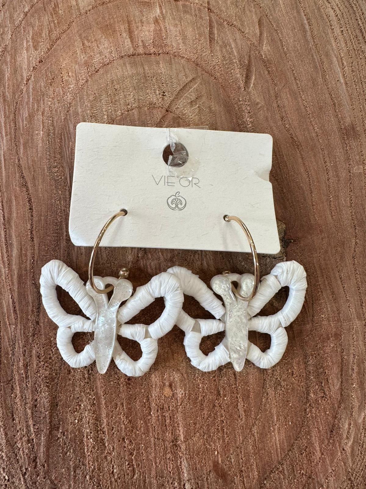 PENDIENTES MARIPOSA