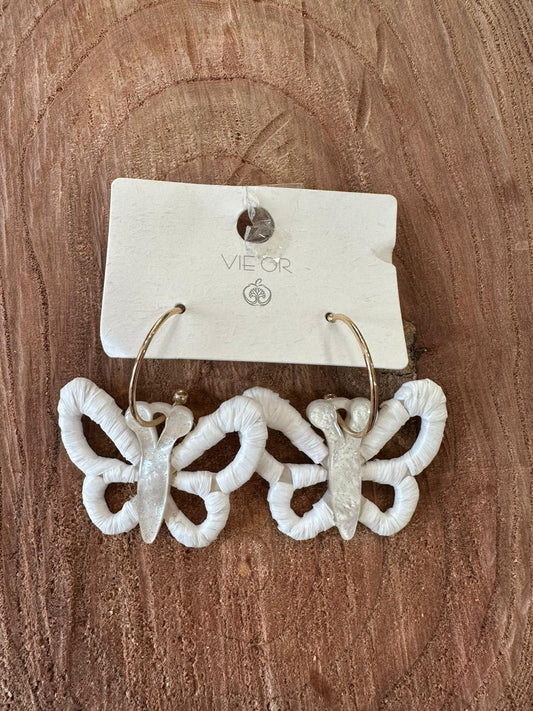PENDIENTES MARIPOSA