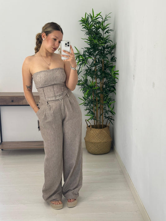 CONJUNTO LIBRE TAUPE