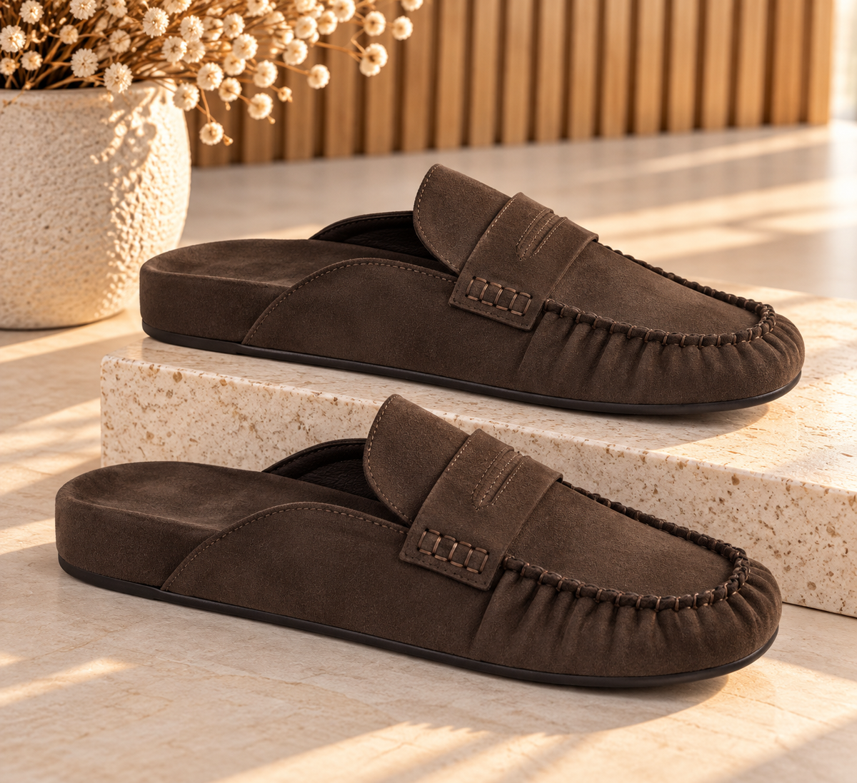 Mocasines Marta marrón