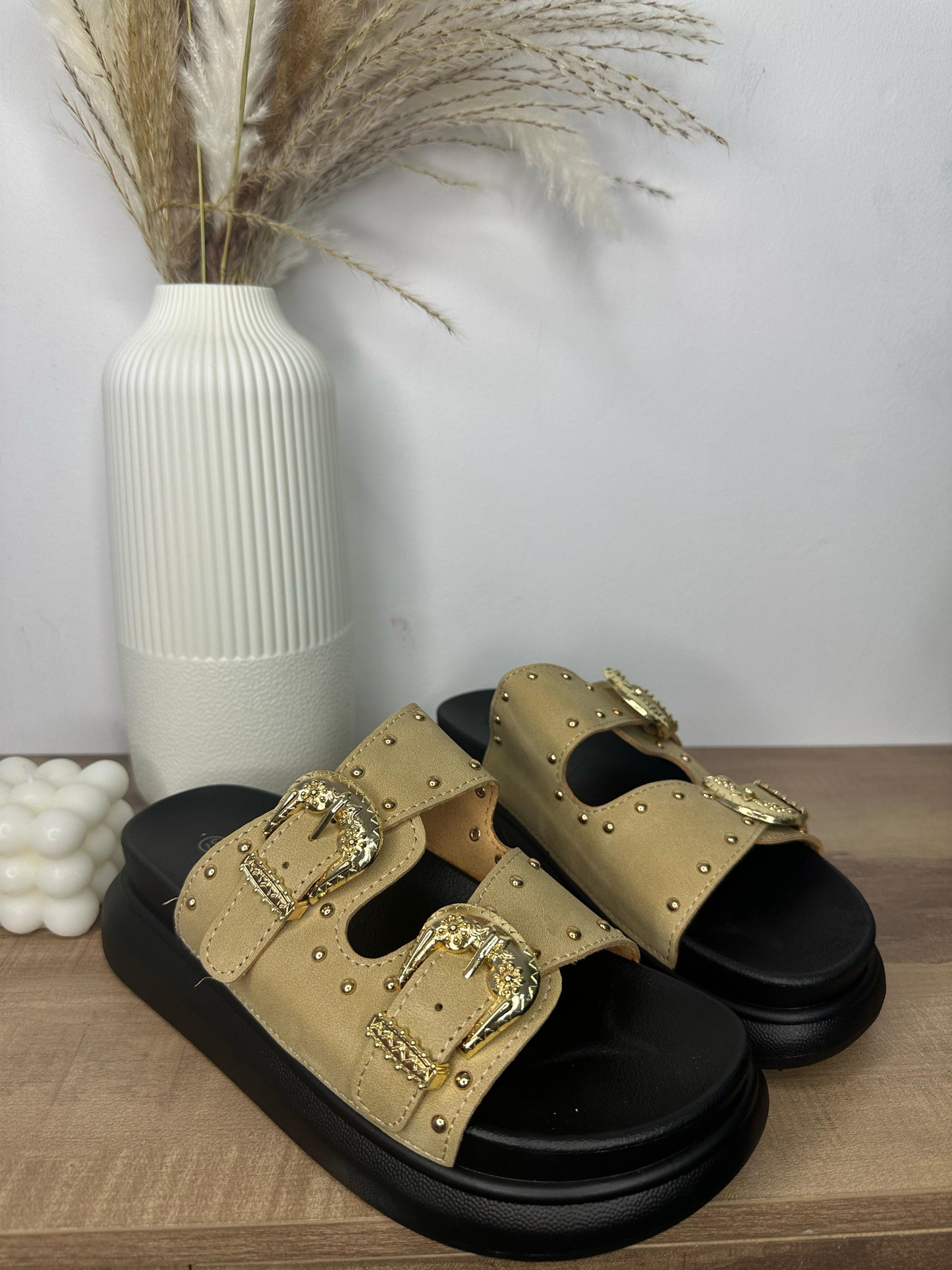 SANDALIA GRECIA CAMEL