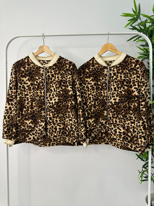 BOMBER ANIMAL PRINT