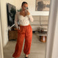 PANTALON SATEN TEJA