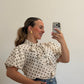 CAMISA LUNARES BEIGE