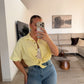 CAMISA PANA AMARILLA