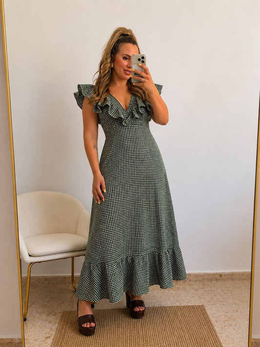 VESTIDO ROCIO VERDE
