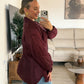 BLUSA ALMA BURDEOS